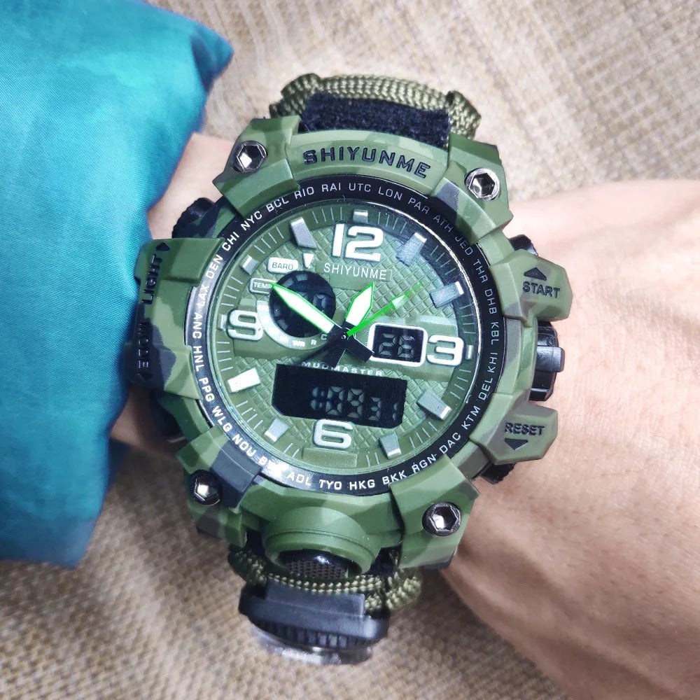 Montre Tactique de Survie 8 en 1®